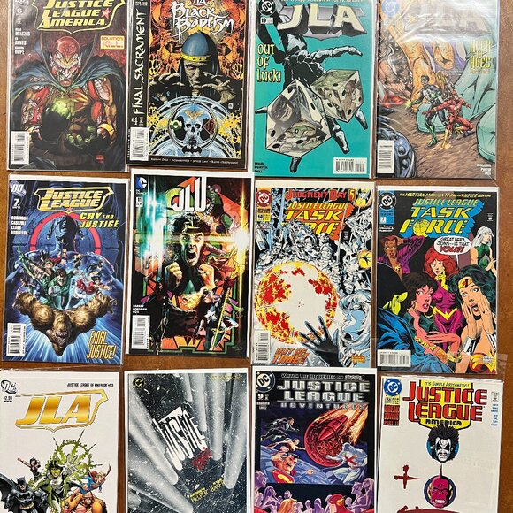 Lot of 12‎ Dc comics Justice League of America, Task Force. Black Baptism - Picture 1 of 6